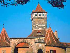 Mediaeval Bavarian town Mediaeval Bavarian town