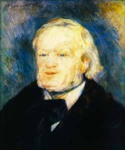 Richard Wagner - painting by Renoir